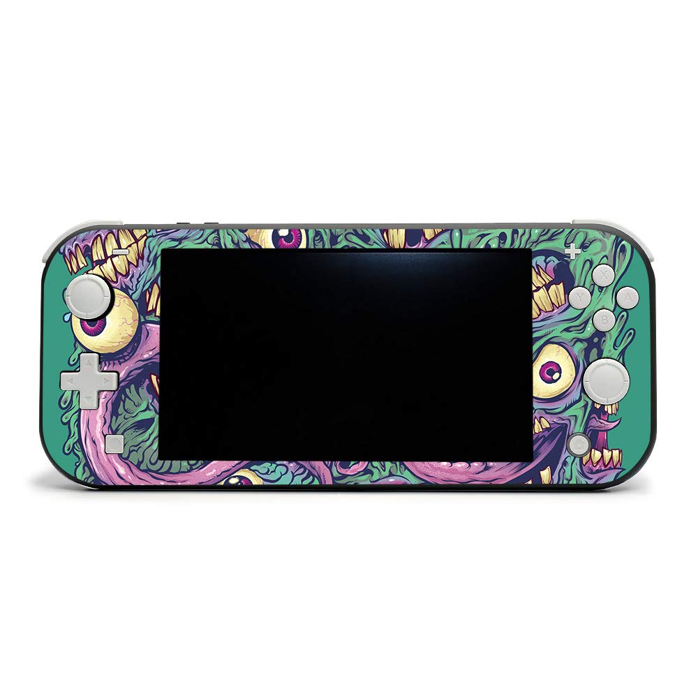 MightySkins Protective Vinyl Decal Wrap Cover for Nintendo Switch Lite - Eyes and Teeth Design | Durable, Customizable Skin | Easy to Apply & Remove | Made in USA | Perfect for Gaming, Travel & Personalization