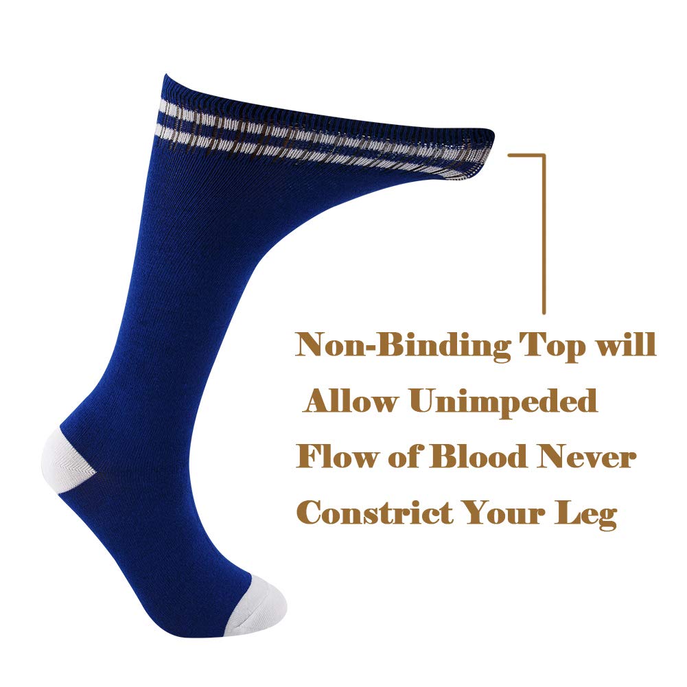 **Best Knee High Soccer Socks for Kids & Toddlers - Soft Cotton Athletic Socks for Boys & Girls - Perfect for Sports, School & Everyday Wear**