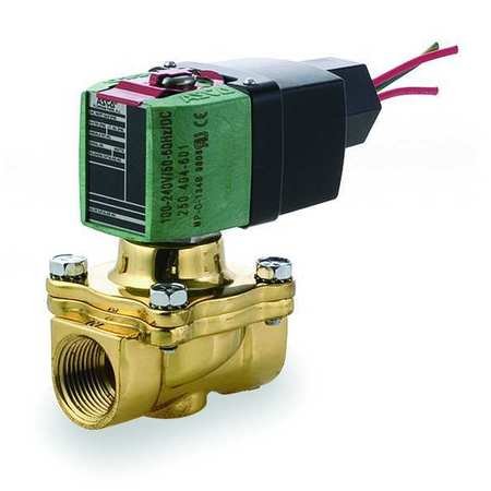 Brass Solenoid Valve Normally Closed (NC) for Air and Inert Gas - Perfect for Pneumatic Systems, HVAC, and Industrial Automation