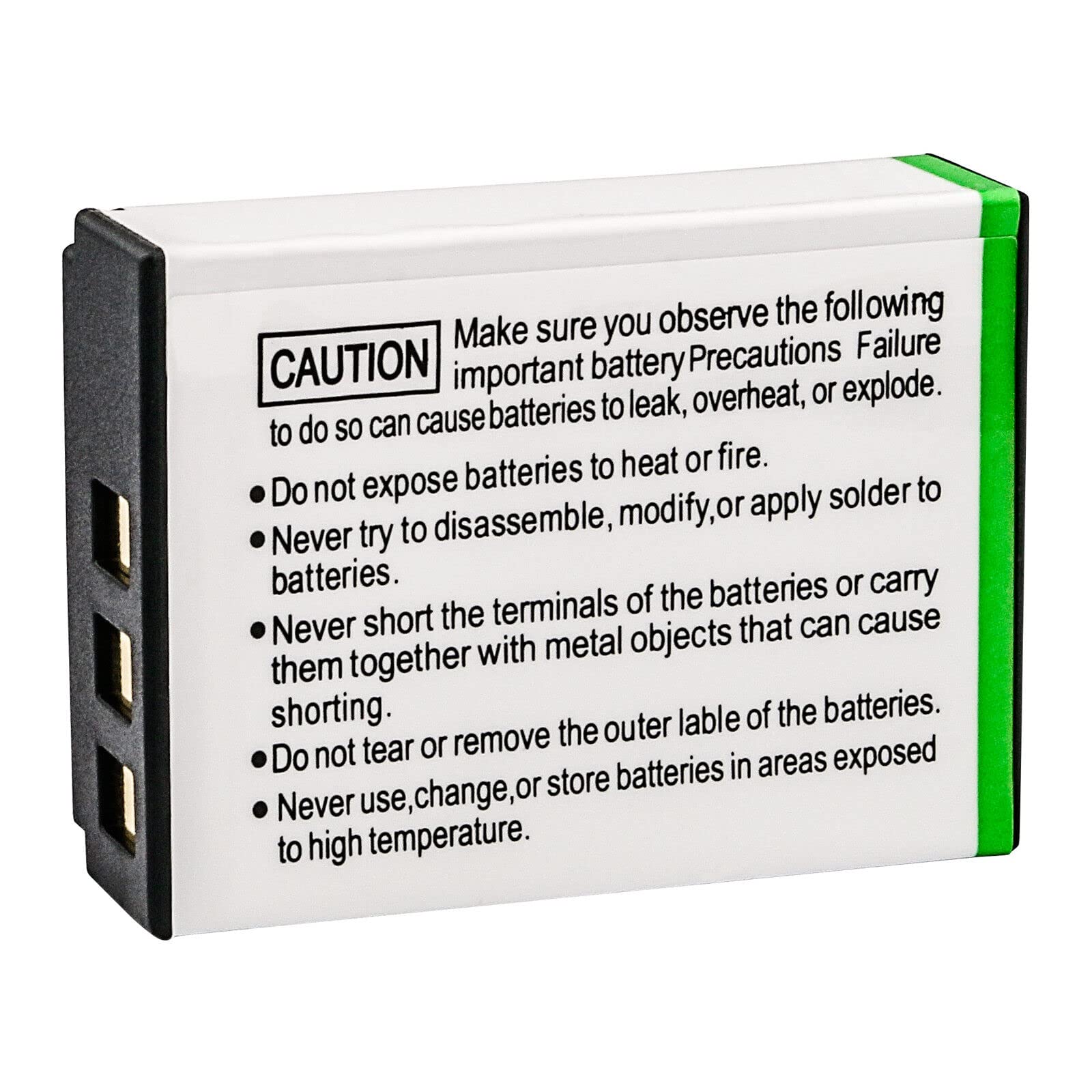 Kastar 3-Pack Replacement Battery & LTD2 USB Charger for Soxi HDD-9000A, HDD9000A, Easypix DVX5233, Vivikai HD-OC2312, Jay-tech VideoShot C20, Rollei Movieline SD-23 Cameras - Perfect for Travel Vlogging and Outdoor Filming