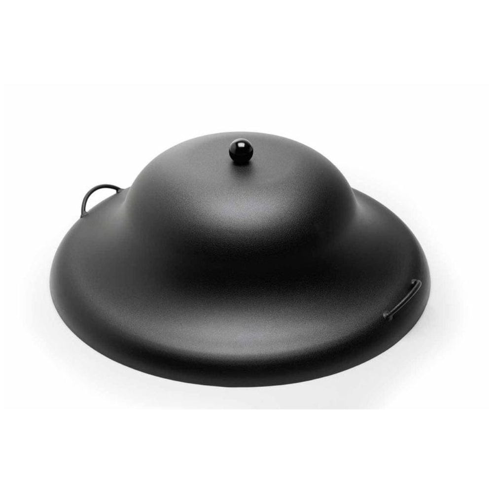 Durable Round Aluminum Fire Pit Cover - Weatherproof & Rust-Resistant for Outdoor Patio, Garden, and Camping Use