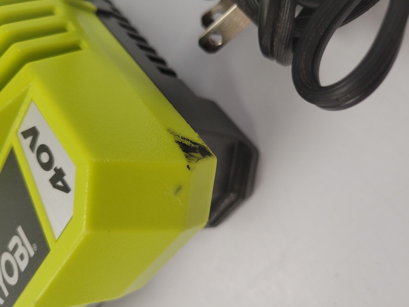 Ryobi OP401 18V Lithium-Ion Battery Charger for One+ Power Tools - Fast Charging for Drills, Saws & Outdoor Equipment