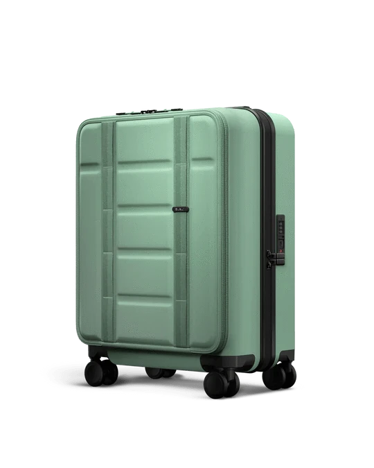 Db Frame Front Access Carry On Luggage - Lightweight & Durable Travel Suitcase for Airplane, Business Trips & Weekend Getaways