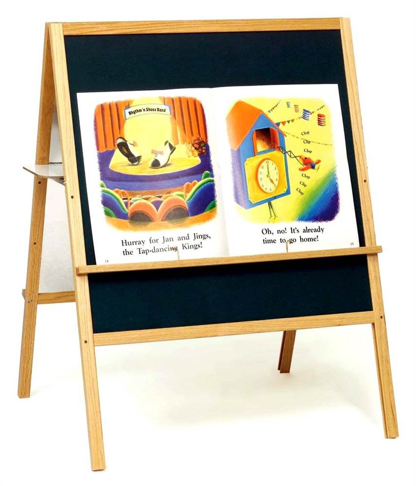 Kids' Magnetic Chalkboard Easel - Adjustable Free-Standing 4ft Height x 3ft Width for Drawing & Learning - Perfect for Home, Classroom & Preschool Activities