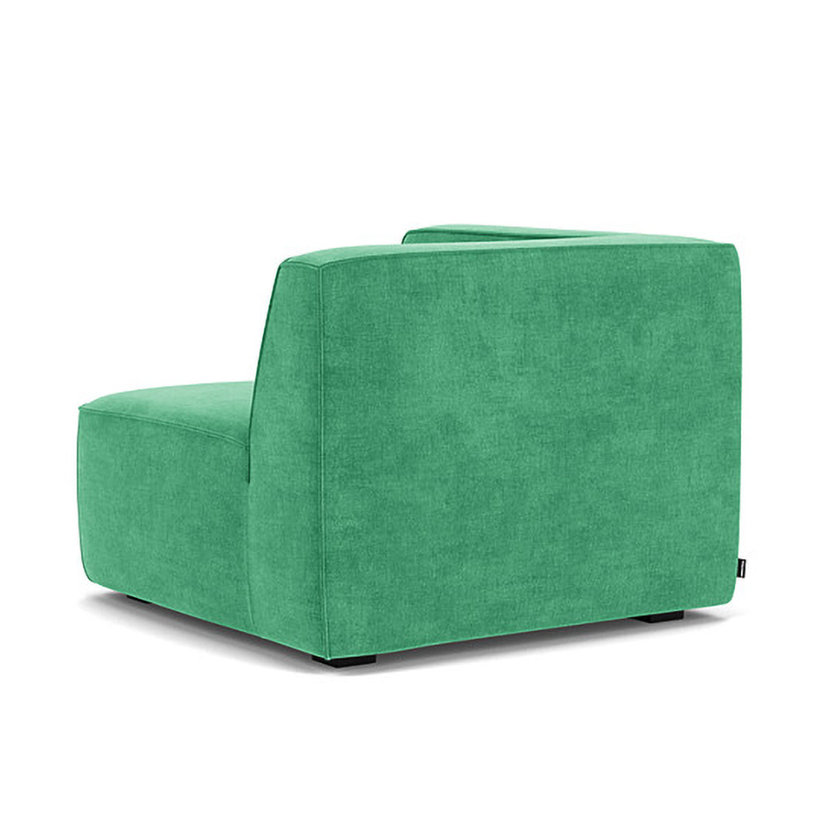 1-Seater Right Corner Modular Sofa in Durable Dane Fabric - Perfect for Small Apartments, Living Rooms & Cozy Spaces
