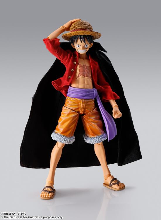 Bandai Imagination Works One Piece Monkey D. Luffy Action Figure - Anime Collectible Toy for Fans - Perfect for Display, Gifts, and Anime Decor
