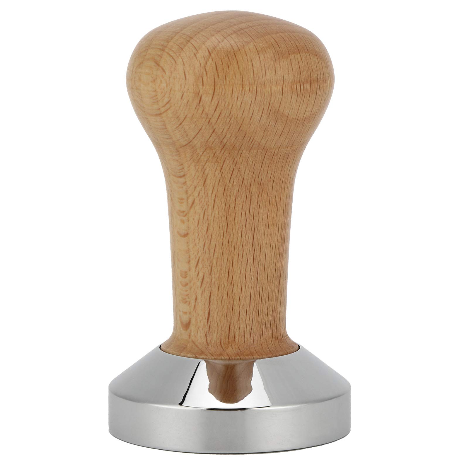 Professional Wooden Coffee Tamper 53mm - Perfect for Home & Office Espresso Making