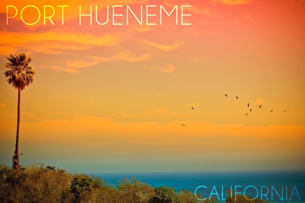 California Sunset & Birds Metal Wall Art - 16x24 Gallery Quality Aluminum Decor for Living Room, Bedroom & Office | Coastal & Nature Inspired Home Decor
