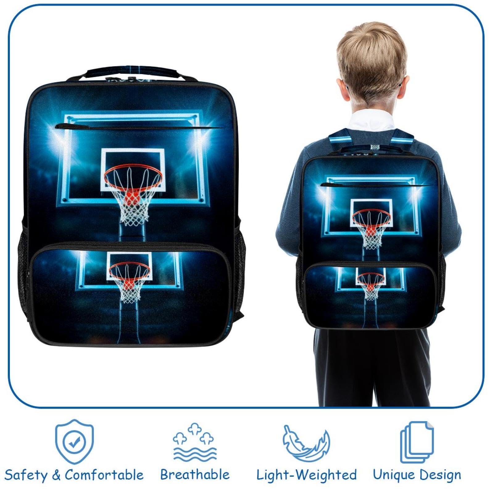 Best Travel Backpacks for Women & Men - Lightweight Durable Hiking Backpack with Laptop Compartment | Perfect for Gym, Basketball Games & Outdoor Adventures