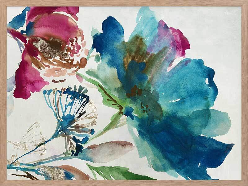 Blossoming II Framed Floral Art Print - Elegant Wall Decor for Living Room, Bedroom & Office
