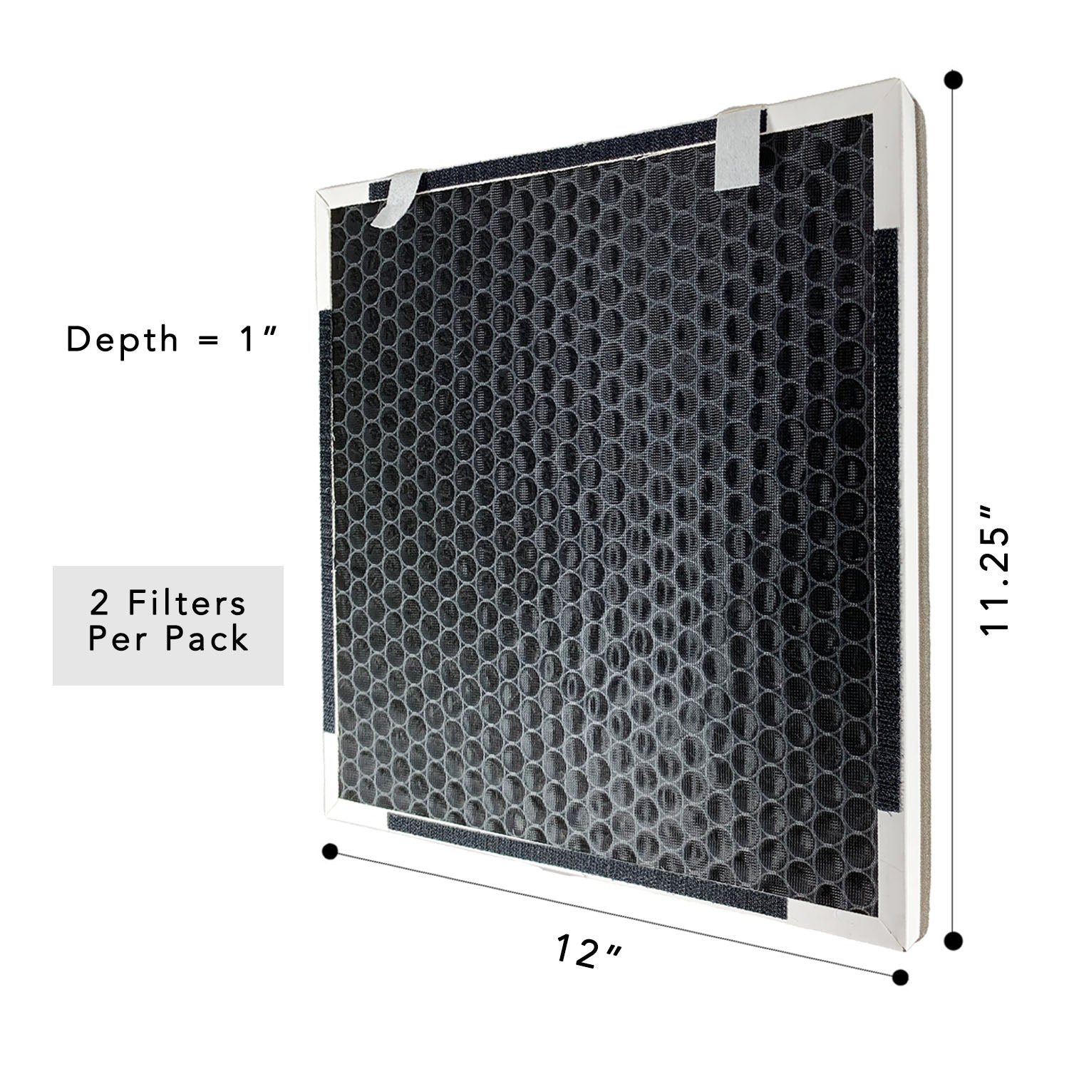 2 Pack LEVOIT Vital 100 Air Purifier Replacement Filters - HEPA & Activated Carbon for Clean Air - Perfect for Home, Office & Bedroom Use