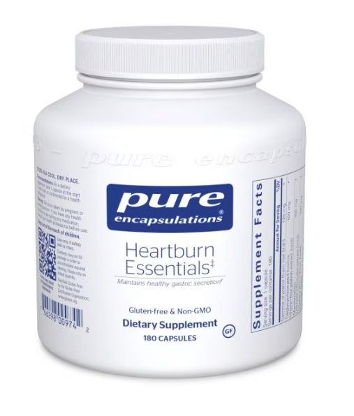Heartburn Relief Essentials - Natural Antacid for Acid Reflux & GERD - Soothe Stomach Discomfort at Home, Work or Travel