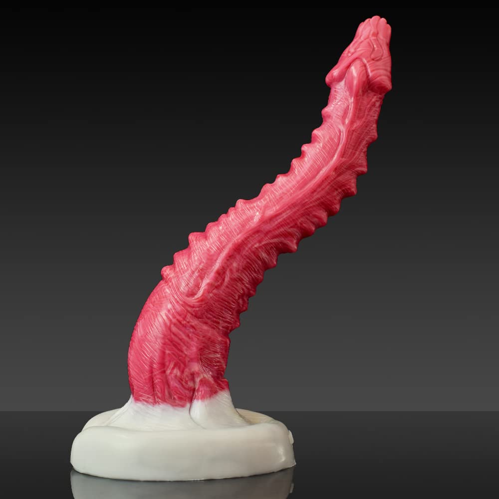 BeHorny Liquid Silicone Octopus Tentacle Dildo - Alien Fantasy Sex Toy with Strong Suction Cup for Hands-Free Play | Perfect for BDSM, Roleplay & Solo Pleasure