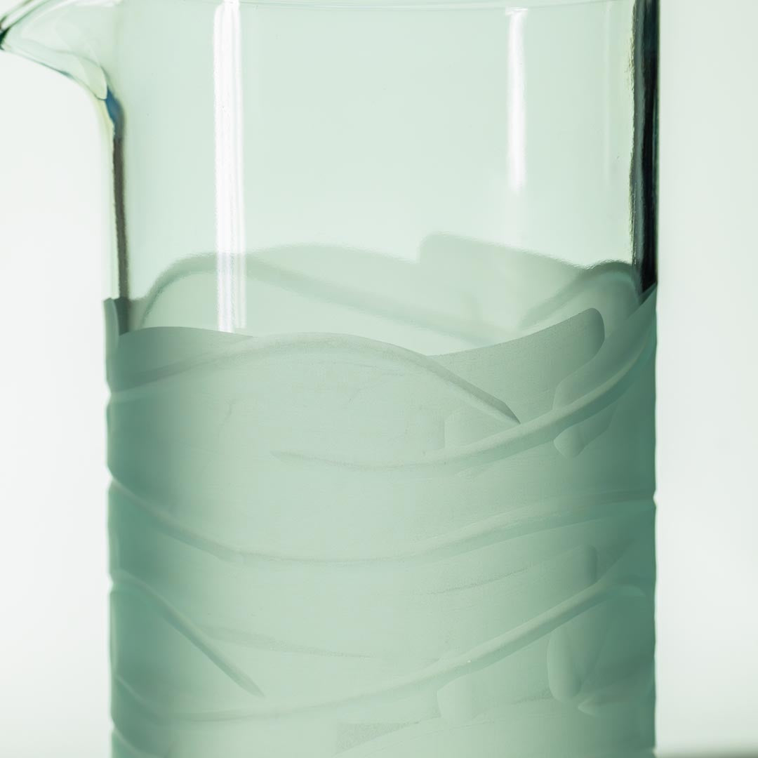 Glacier Glass 16oz Water Pitcher Set of 12 | BPA-Free Glass Pitchers for Iced Tea, Lemonade & Infused Water | Perfect for Parties, Restaurants & Home Use