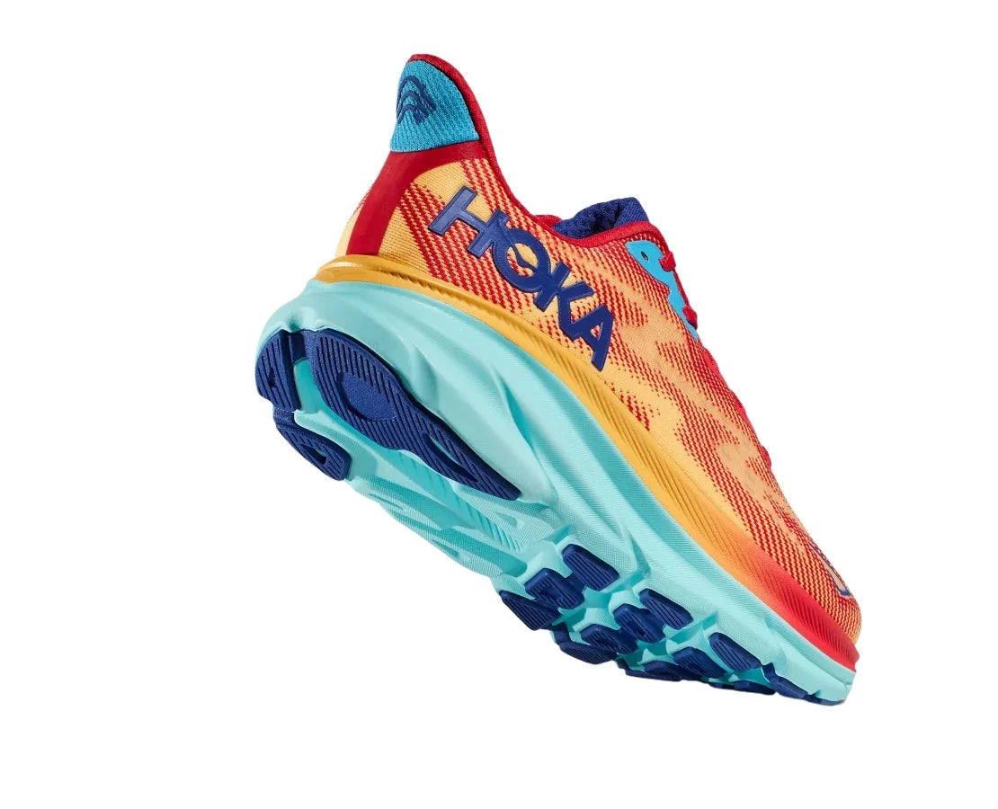 HOKA Women's Clifton 9 Running Shoes - Lightweight Cushioned Sneakers for Jogging, Walking & Gym Workouts