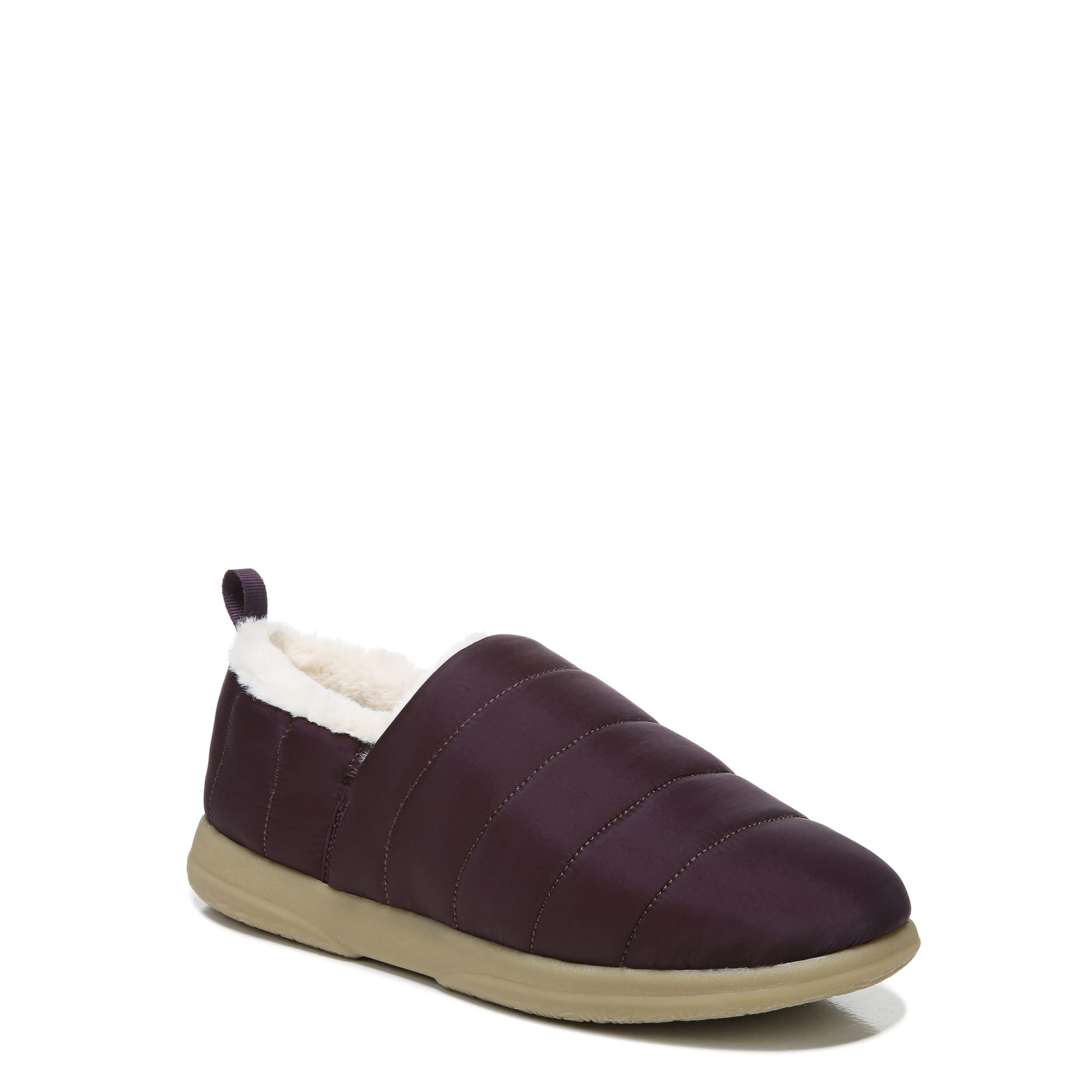 Vionic Tranquil Women's Supportive Slippers - Comfortable Orthopedic House Shoes for Plantar Fasciitis Relief, Purple, Size 10 Medium - Perfect for Relaxing at Home, Lounging & Indoor Comfort