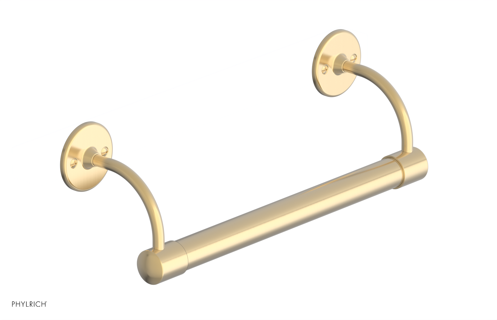 Jamestown 12-Inch Towel Bar in Brushed Nickel - 165 69 - Perfect for Bathroom, Kitchen, and Spa Decor