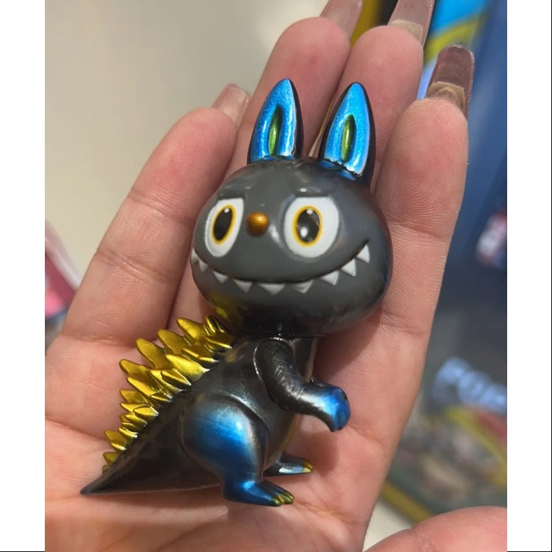 Labubu The Monsters Kaiju Hunting Series 2.5 Gojimomo Special Edition (1/72 Scale) - Limited Collectible Figure for Anime Fans & Kaiju Enthusiasts - Perfect for Display, Gifts, and Pop Culture Collections