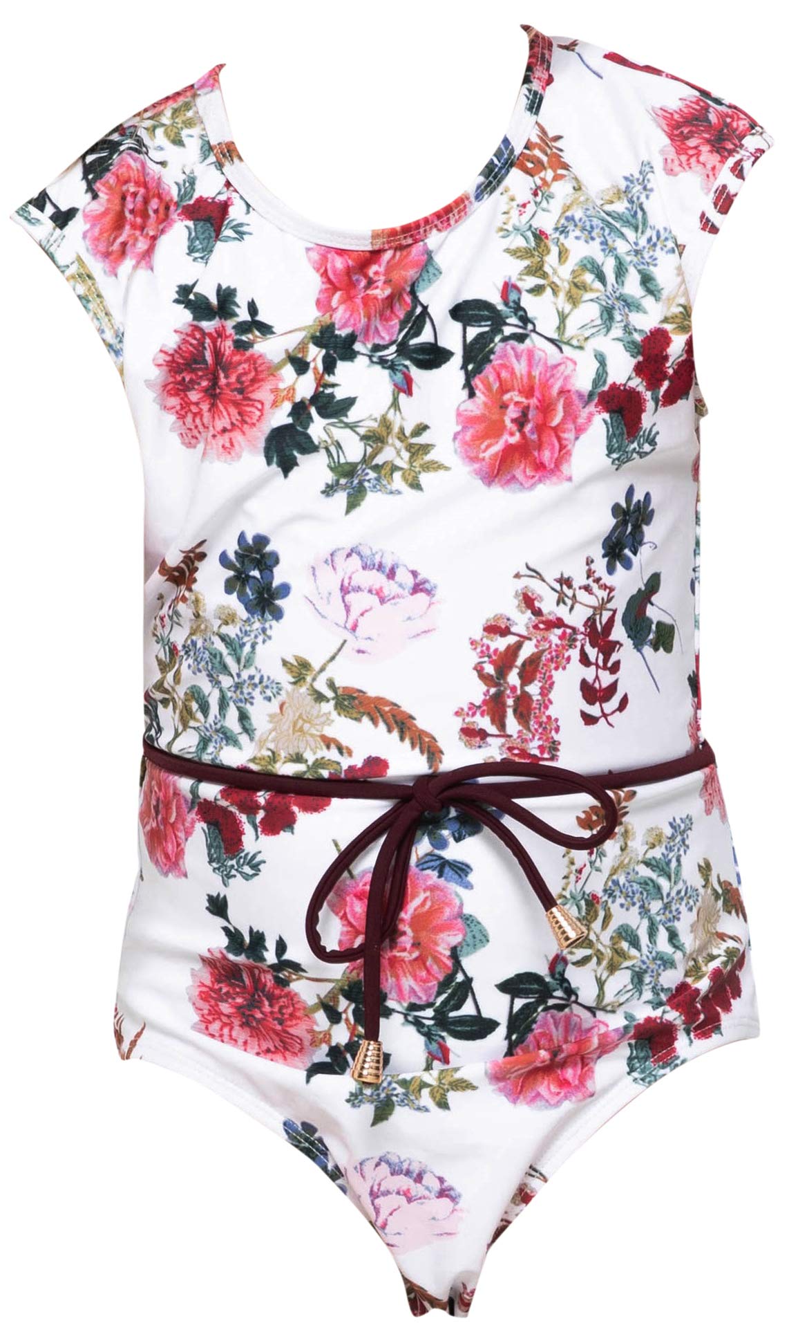 ToBeInStyle Toddler to Big Girls' One-Piece Bikini Swimsuits for Summer - Assorted Colors & Patterns | Perfect for Beach Vacations, Pool Parties & Family Outings