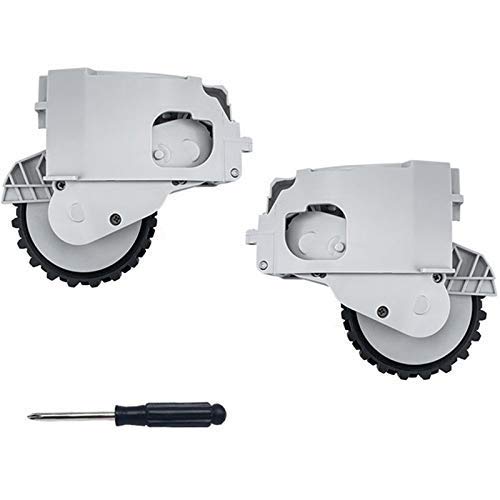 Robot Vacuum Cleaner Replacement Wheels Set - Left & Right Wheel Accessories Compatible with 1C Model | Spare Parts for Home Cleaning | Perfect for DIY Repairs & Maintenance