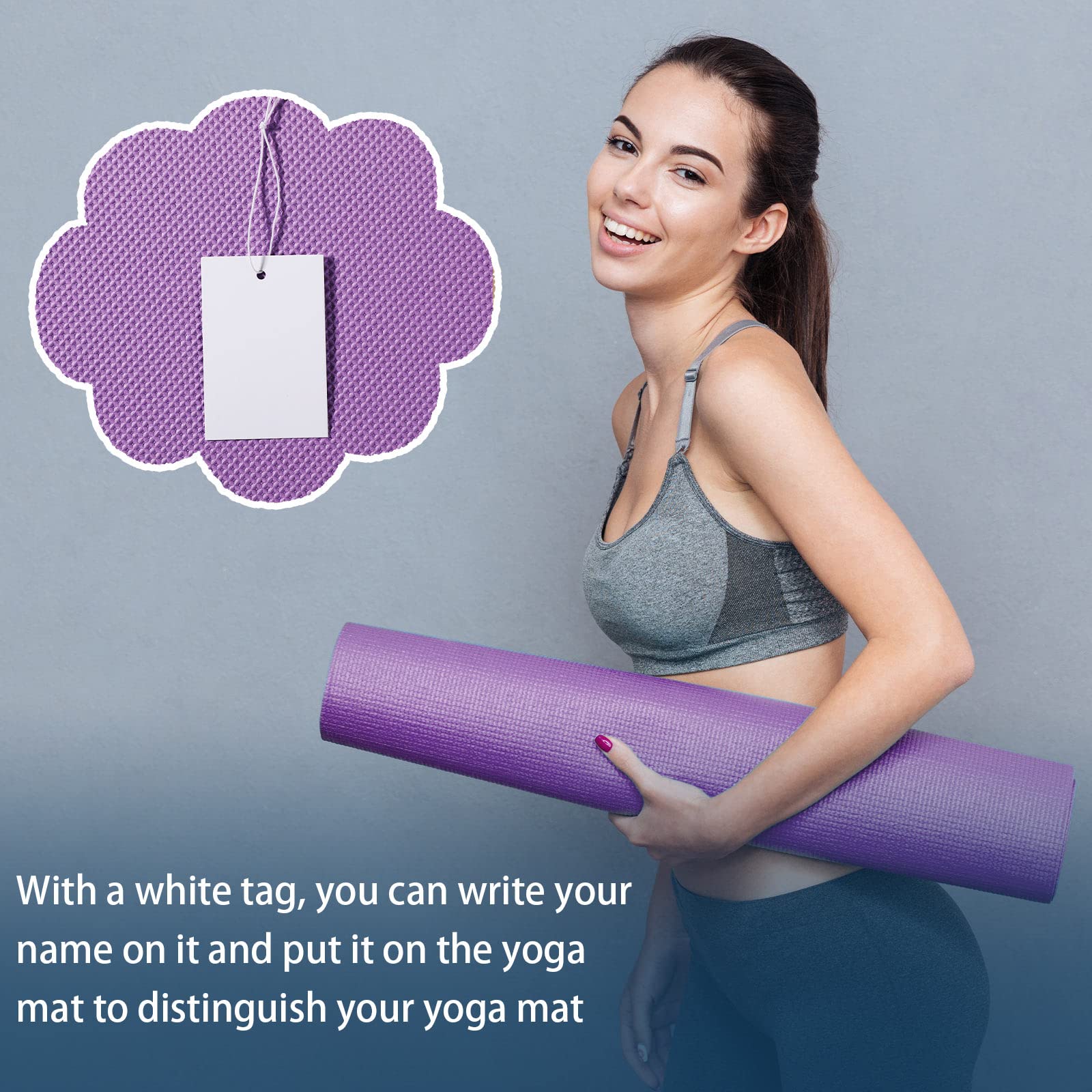 10 Pack Non-Slip Yoga Mats Bulk Set - 68