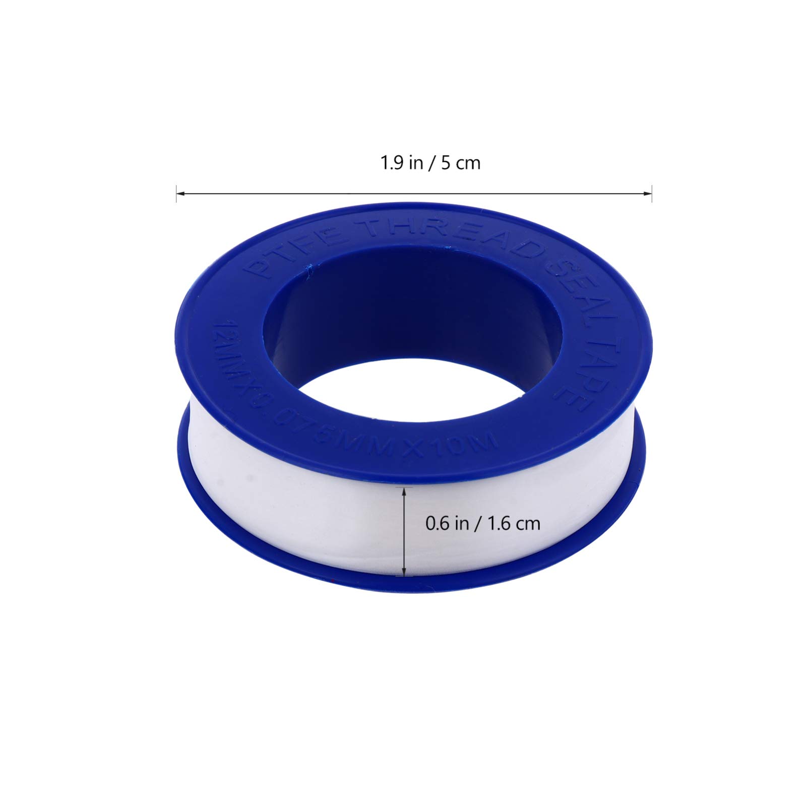 Baluue 30 Pcs PTFE Thread Seal Tape - High Temperature Resistant Waterproof Plumber's Tape for Pipe Leak Repair, Plumbing, DIY Projects | Perfect for Sealing Pipe Threads, Fixing Leaks, and Waterproofing Joints