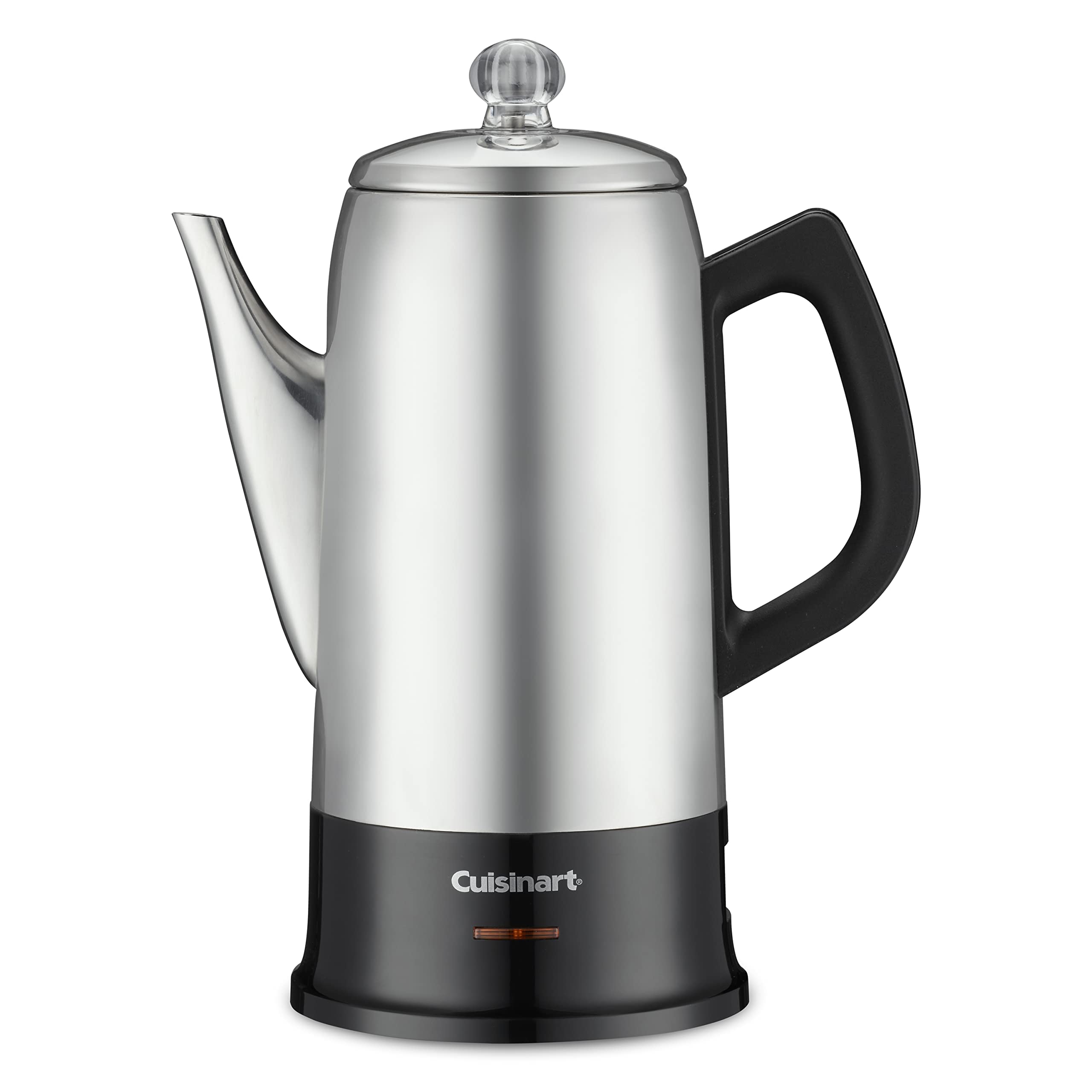 12 Cup Cordless Percolator Coffee Maker - Stainless Steel Electric Coffee Pot for Home, Office & Camping - Fast Brewing with Auto Shut-Off - Perfect for Morning Coffee, Outdoor Adventures & Gifts