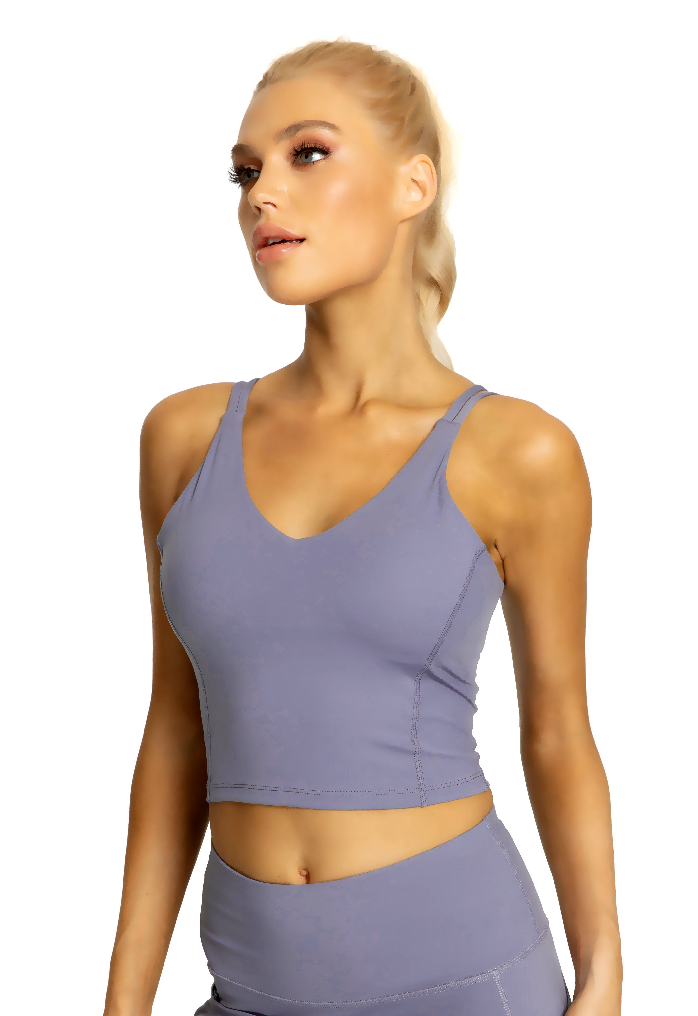 Women's Padded Bra Tank Tops - Comfortable Seamless Workout Shirts for Yoga, Gym & Summer Casual Wear