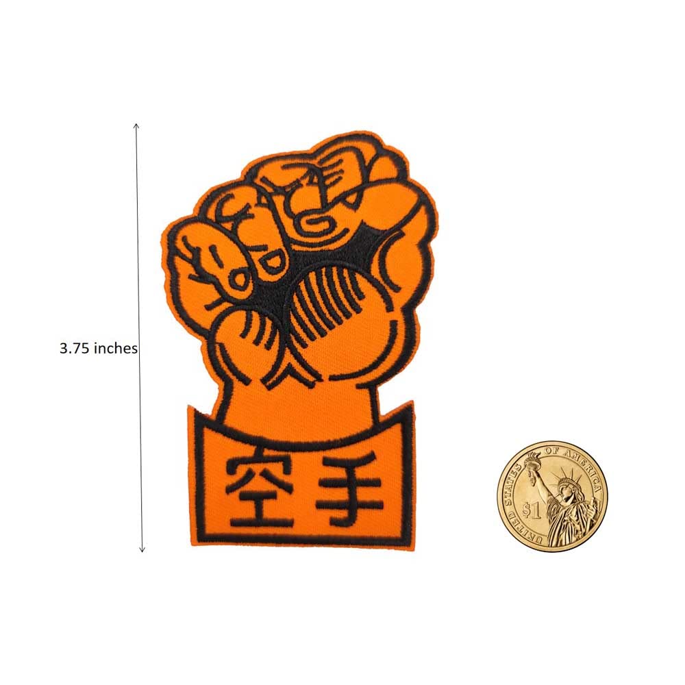 Miyagi-do Karate Embroidered Iron On Patch - Cute DIY Sewing Patch for Jackets, Bags & Hats - Perfect for Karate Fans & Cobra Kai Costume Accessories
