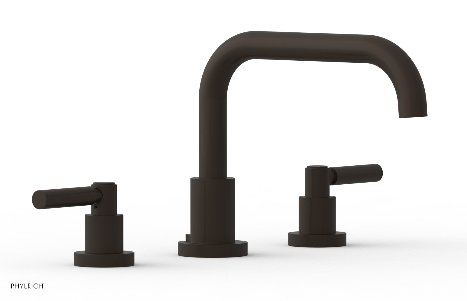 Premium Deck Tub Set with Lever Handles - D1132D - Durable Outdoor Faucet for Garden, Patio, and Poolside Use