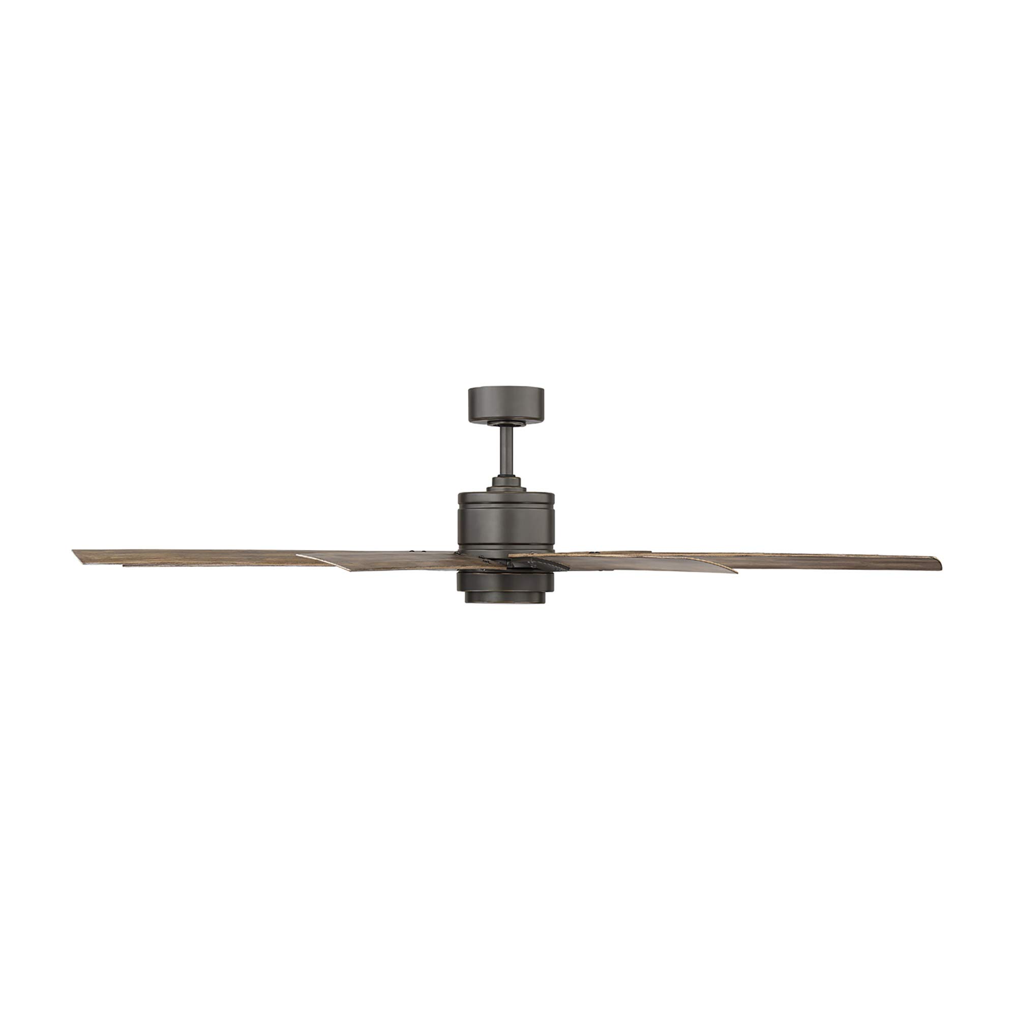 Renegade 52in Smart Ceiling Fan with LED Light Kit & Remote Control, Oil Rubbed Bronze & Barn Wood Design, Alexa & App Compatible for Indoor and Outdoor Use in Living Rooms, Bedrooms, and Patios