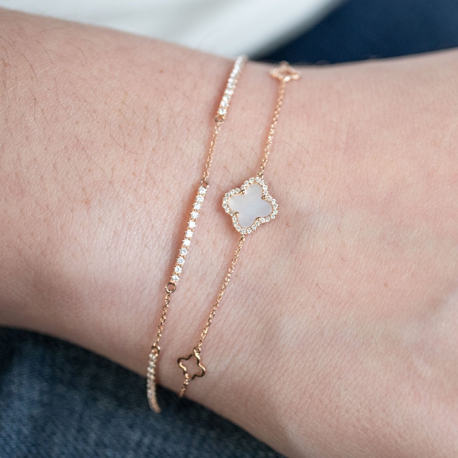 14k Rose Gold Diamond Tennis Bracelet for Women - Elegant & Durable Jewelry Gift for Anniversary, Wedding, Party & Special Occasions