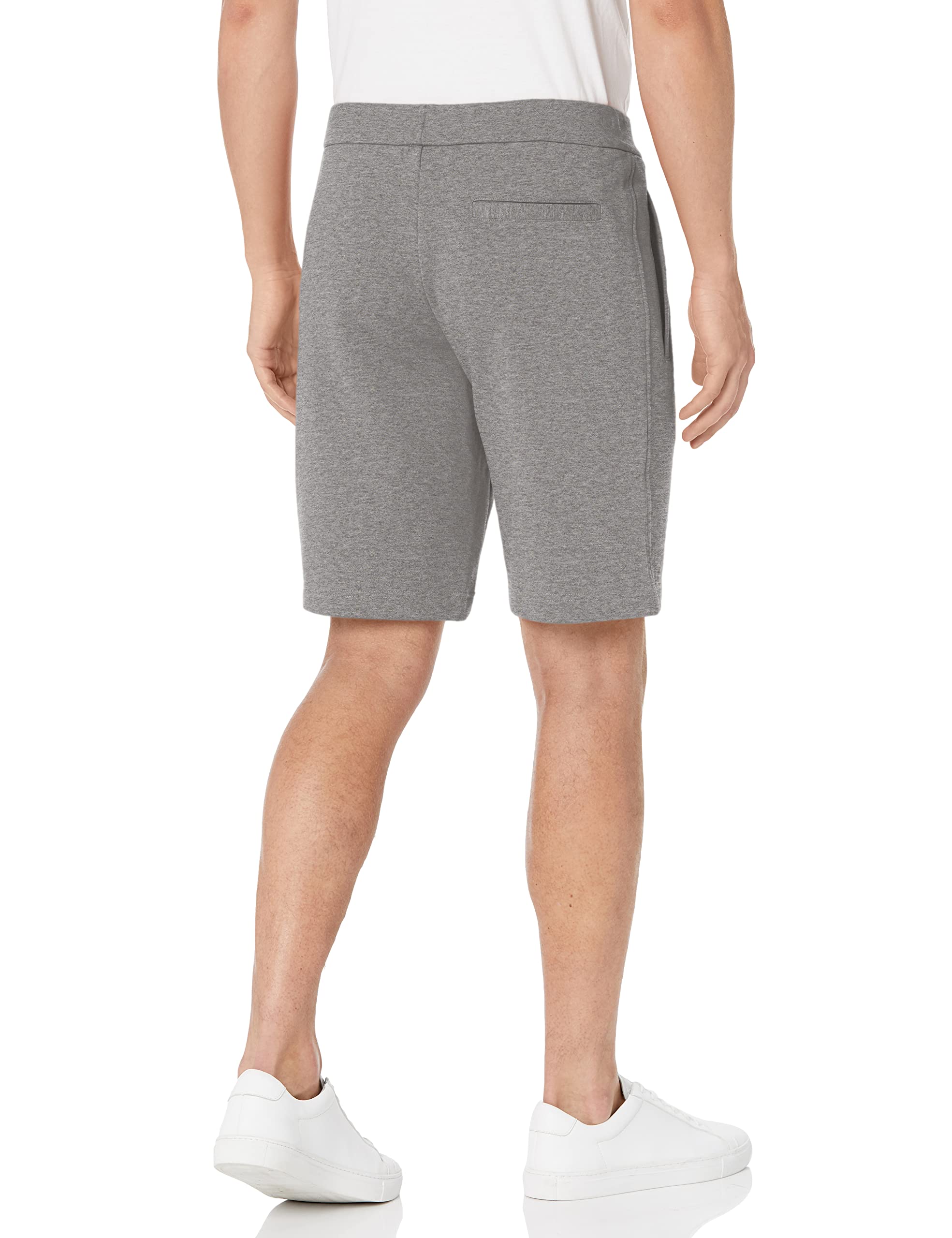 Armani Exchange Men's Embroidered Logo Athletic Shorts - Breathable Gym Workout Shorts for Running, Training & Casual Wear