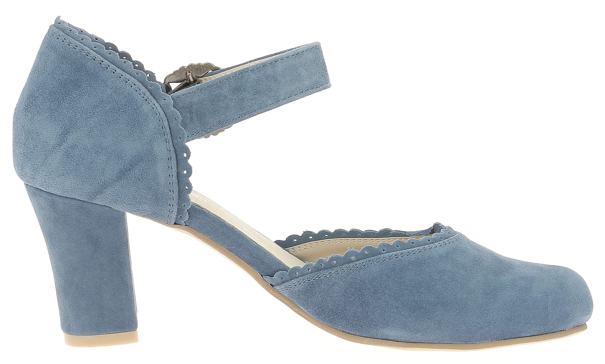 Blue Jeans 274 Women's Closed Toe High Heel Pumps - Elegant Office & Party Shoes for Women (UK Size 7) | Perfect for Business Meetings, Weddings & Formal Events