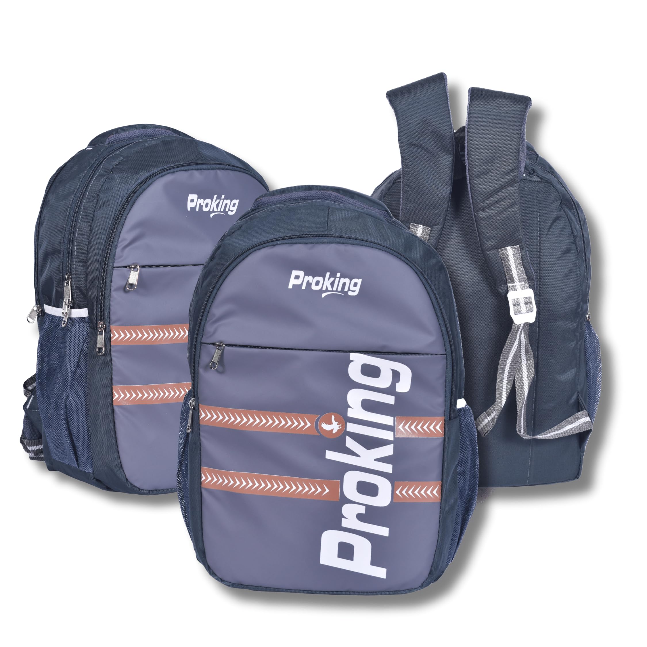Proking Voyager Water Resistant Backpack - Durable School Backpack for Kids & College Students, Perfect for Travel, Hiking & Outdoor Adventures - Ideal for Daily Use, Commuting & Weekend Getaways