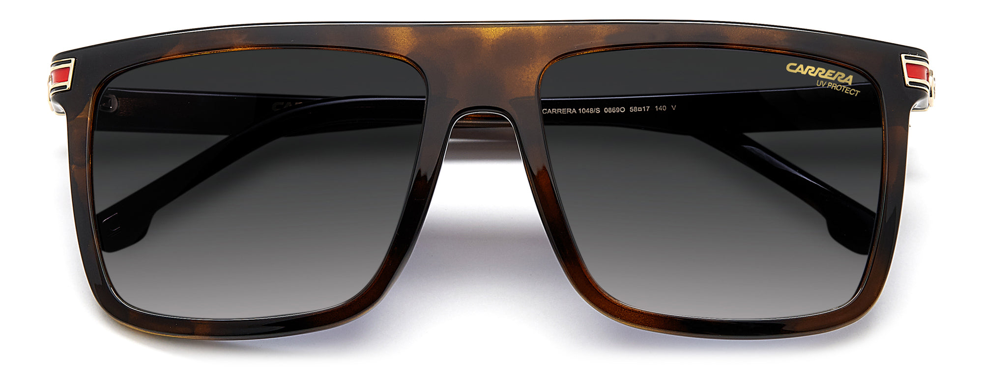 Carrera 1048 S Sunglasses - Polarized UV Protection Sports Sunglasses for Men & Women - Perfect for Running, Cycling, and Outdoor Activities