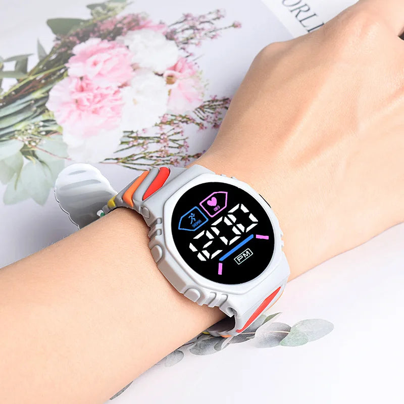 Digital Wristwatch for Men & Women - Waterproof Smart Watch with Fitness Tracker, Heart Rate Monitor & Sleep Tracking - Perfect for Running, Swimming & Everyday Use