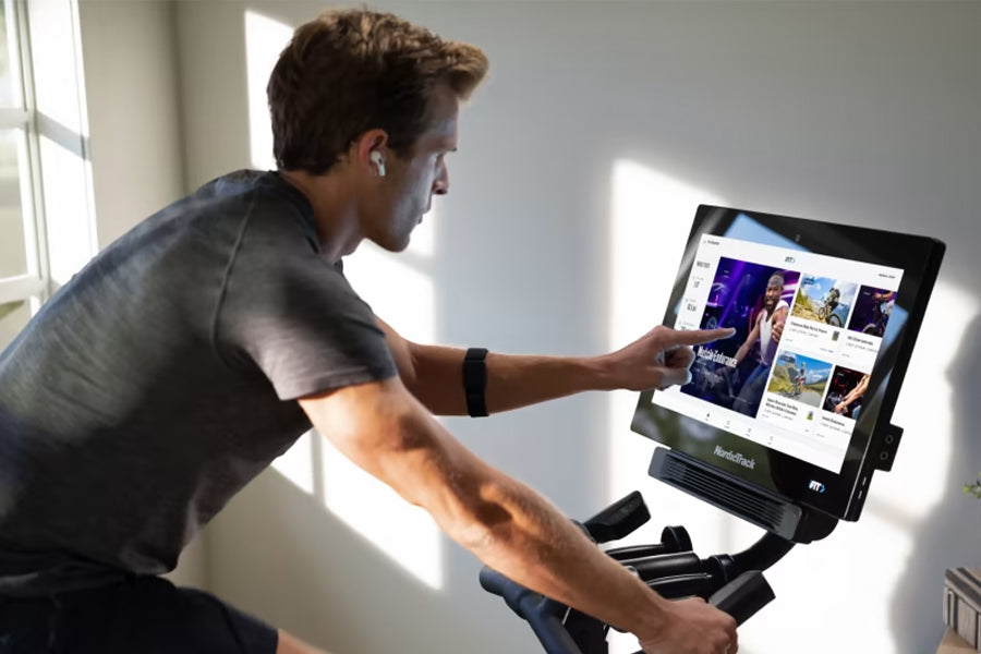 NordicTrack S22i Commercial Studio Bike - Premium Indoor Cycling Bike for Home Gym, Cardio Workout & Fitness Training - Perfect for Spin Classes, HIIT & Weight Loss