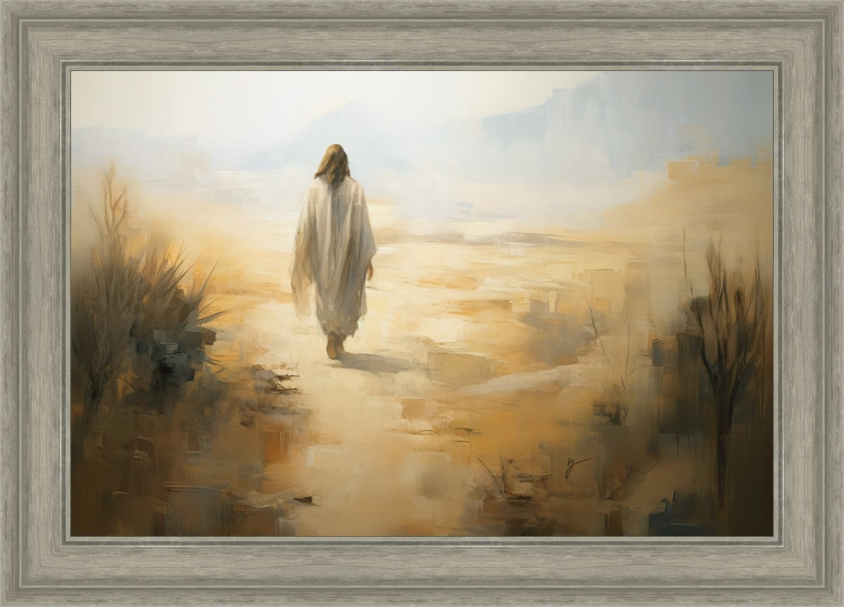 Embracing The Whispers of Solitude - Inspirational Wall Art for Home & Office Decor | Perfect for Meditation Rooms, Living Spaces & Gift Giving