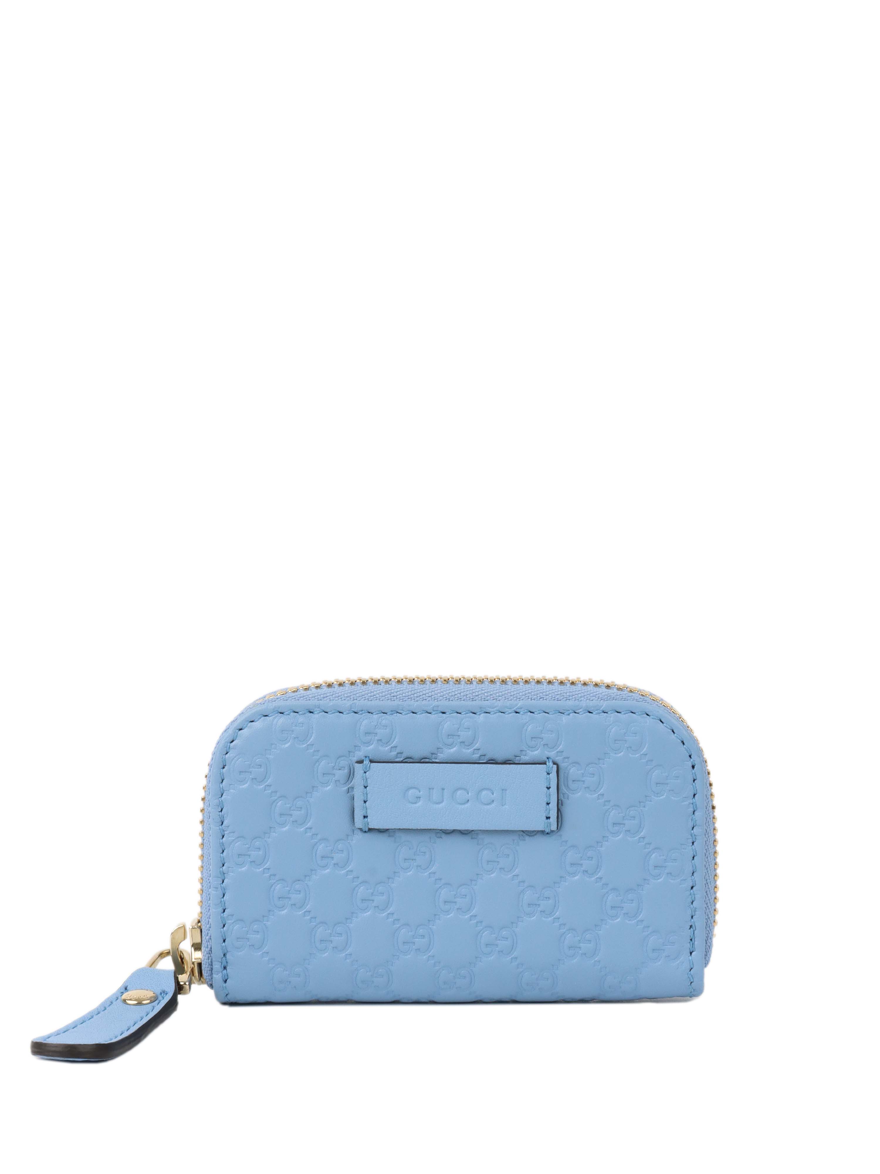 Gucci Monogram Coin Case - Luxury Leather Wallet for Coins & Cards | Perfect for Travel, Parties & Everyday Use