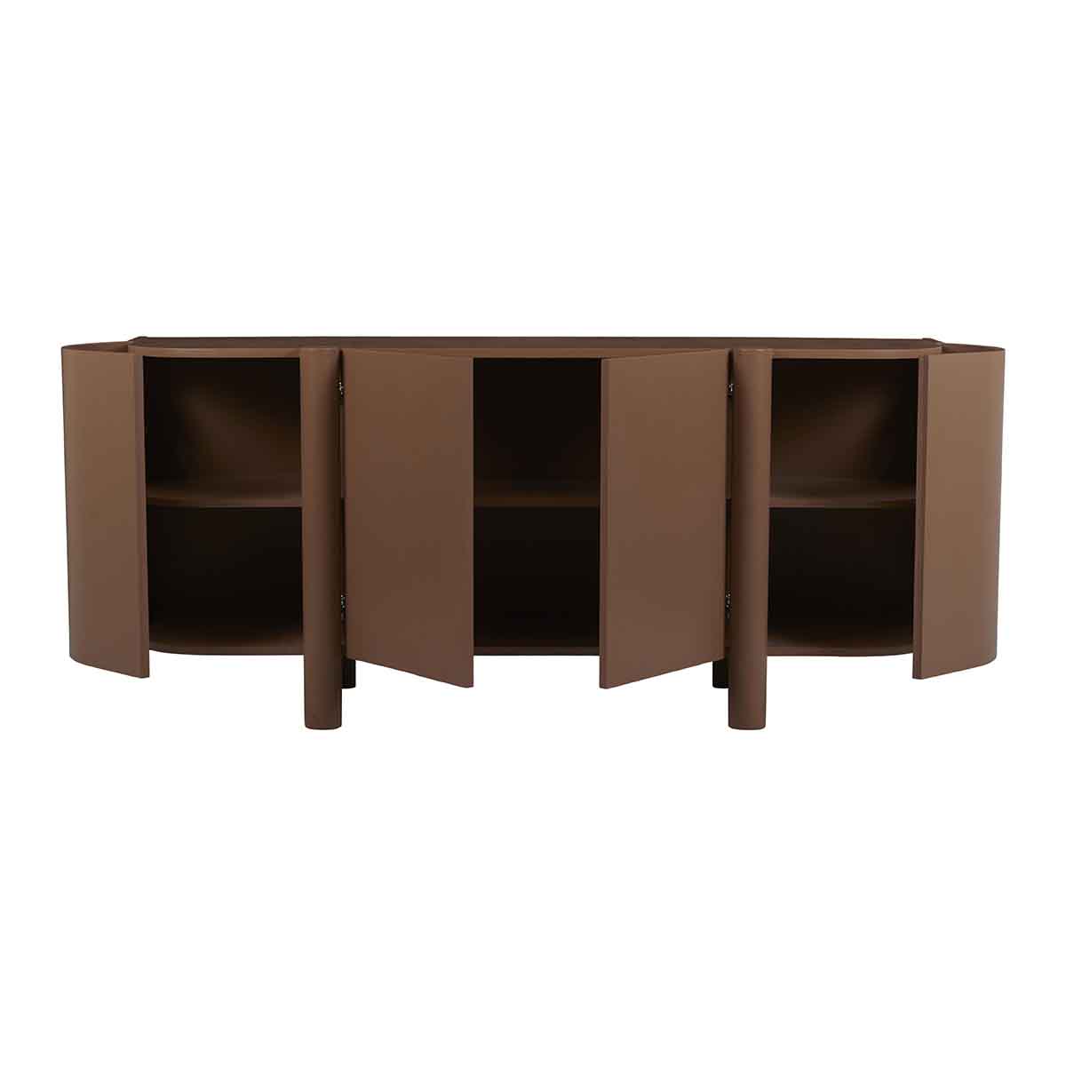 Globe West Artie Buffet - Modern Wood Sideboard with Storage for Dining Room & Living Room - Perfect for Entertaining & Home Organization