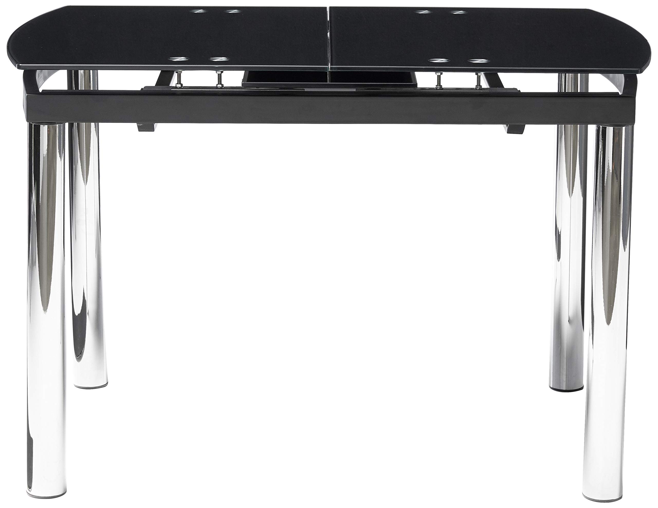 Modern Black Dining Table Set - Elegant & Durable for Kitchen, Dining Room, Restaurant | Global Furniture Home Decor for Family Gatherings & Dinner Parties