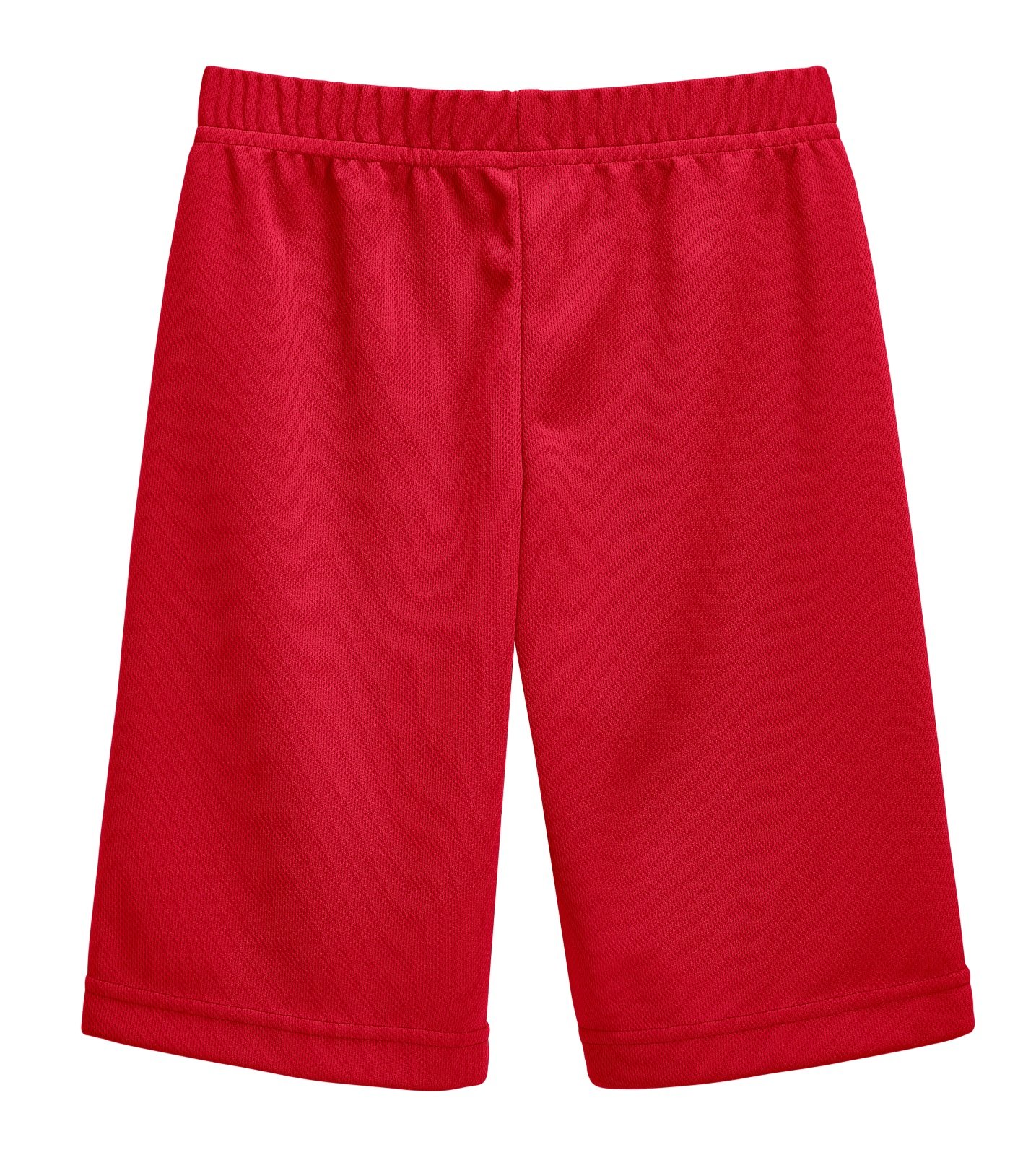 City Threads Athletic Shorts for Boys & Girls - Breathable Running Basketball Shorts for Sports Camps, School PE & Outdoor Activities | Soft Comfort for Sensitive Skin | SPD Clothing | Red Size 7