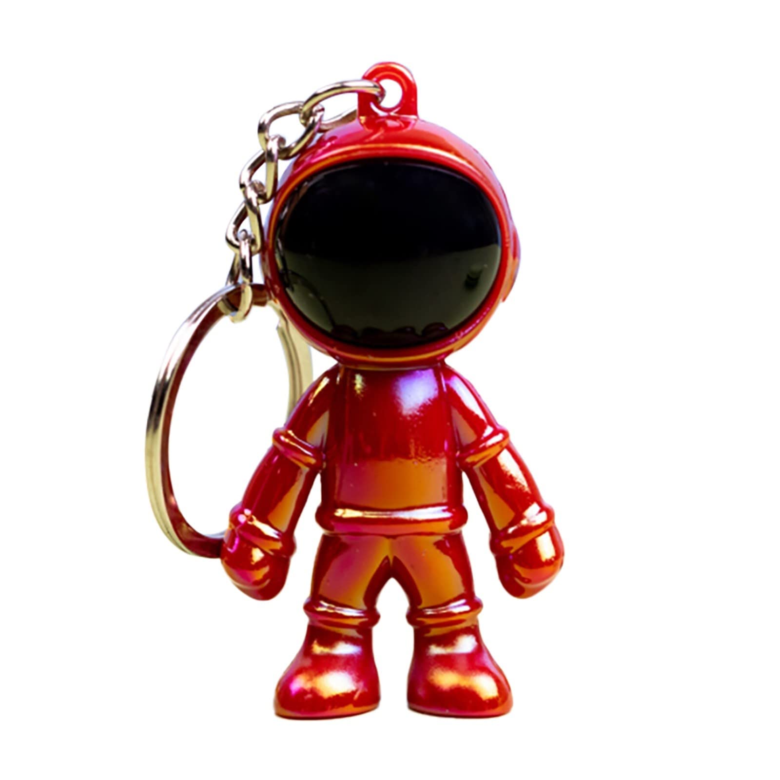 Astronaut Keychain - Leather Pendant Keyring with Zipper for Car Keys, Purse & Bag | Space-Themed Gift for Men & Women | Perfect for Travel, Cosplay & Sci-Fi Fans
