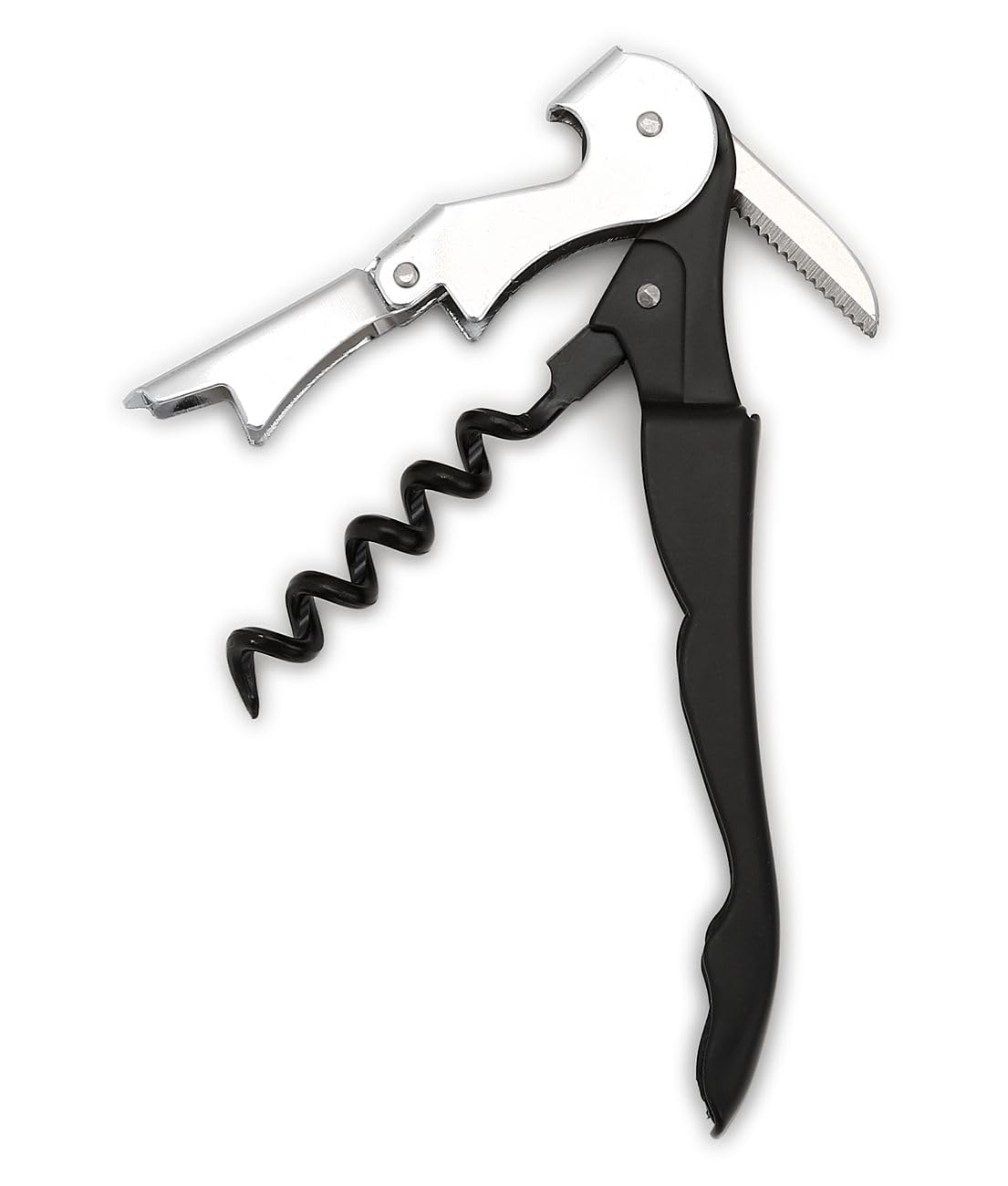 Premium Stainless Steel Wine Opener Set - Sommelier Corkscrew & Bottle Opener (2-Pack) - Perfect for Wine Tastings, Gifts & Home Bars