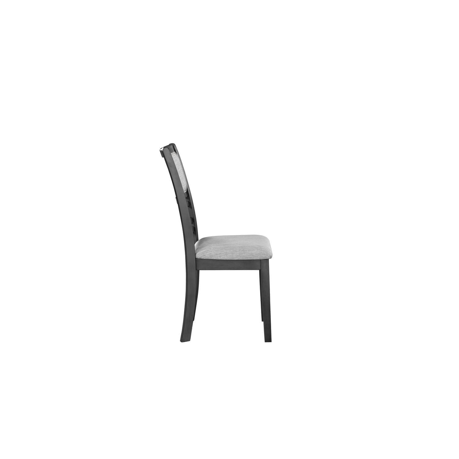 Premium Gray Gia Dining Chairs Set of 2 - Modern Classic Furniture for Kitchen, Dining Room & Home Decor | Comfortable & Stylish Seating Solution