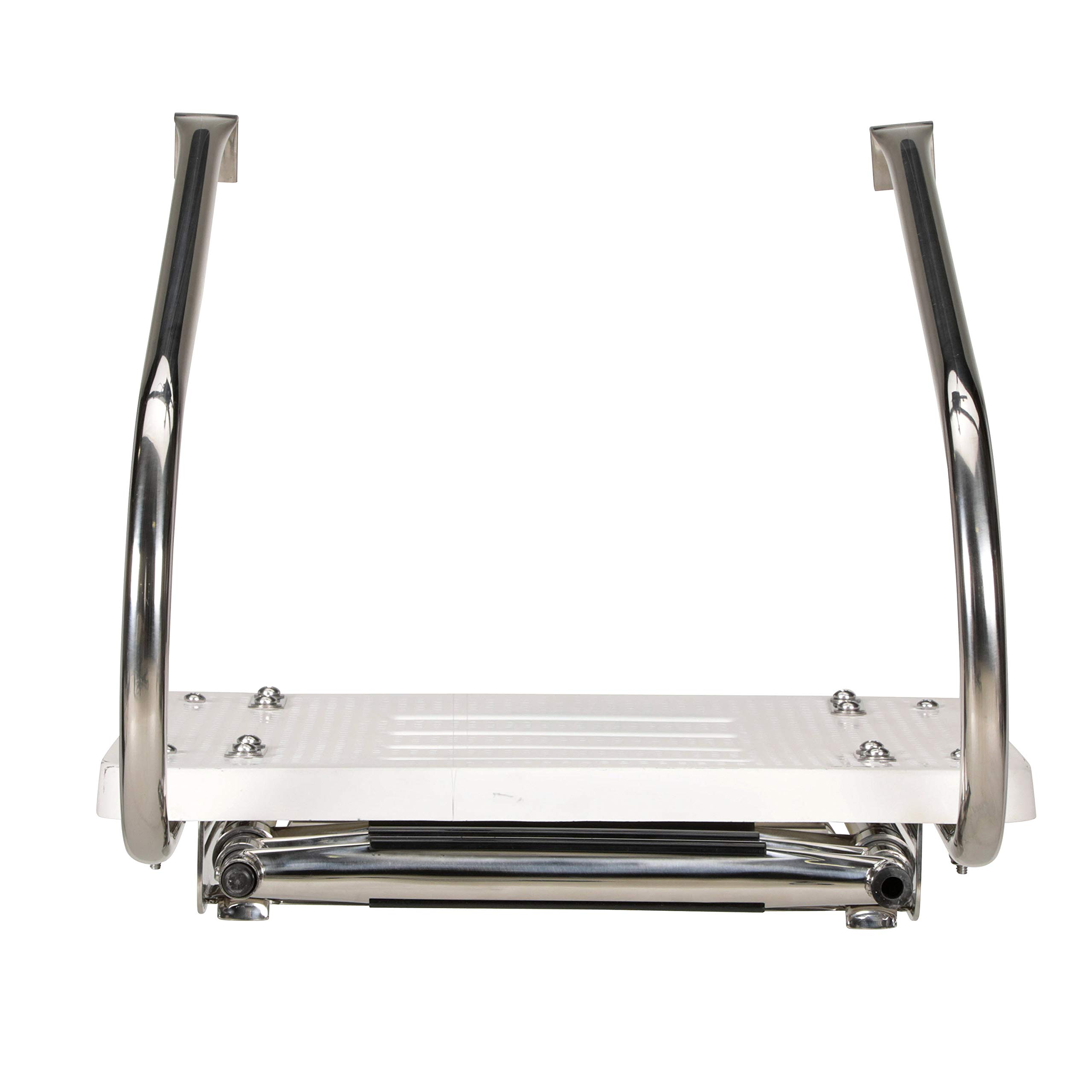 Seachoice Deluxe Universal Swim Platform with Side Mount Telescoping Ladder - Heavy Duty Boat Swimming Deck for Easy Water Access, Diving & Relaxation | Fits Most Boats, Pontoons & Watercrafts | Perfect for Swimming, Fishing & Water Sports