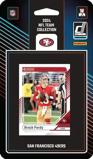 2024 San Francisco 49ers NFL Donruss Team Set Trading Cards - Perfect for Collectors, Fans & Fantasy Football Enthusiasts