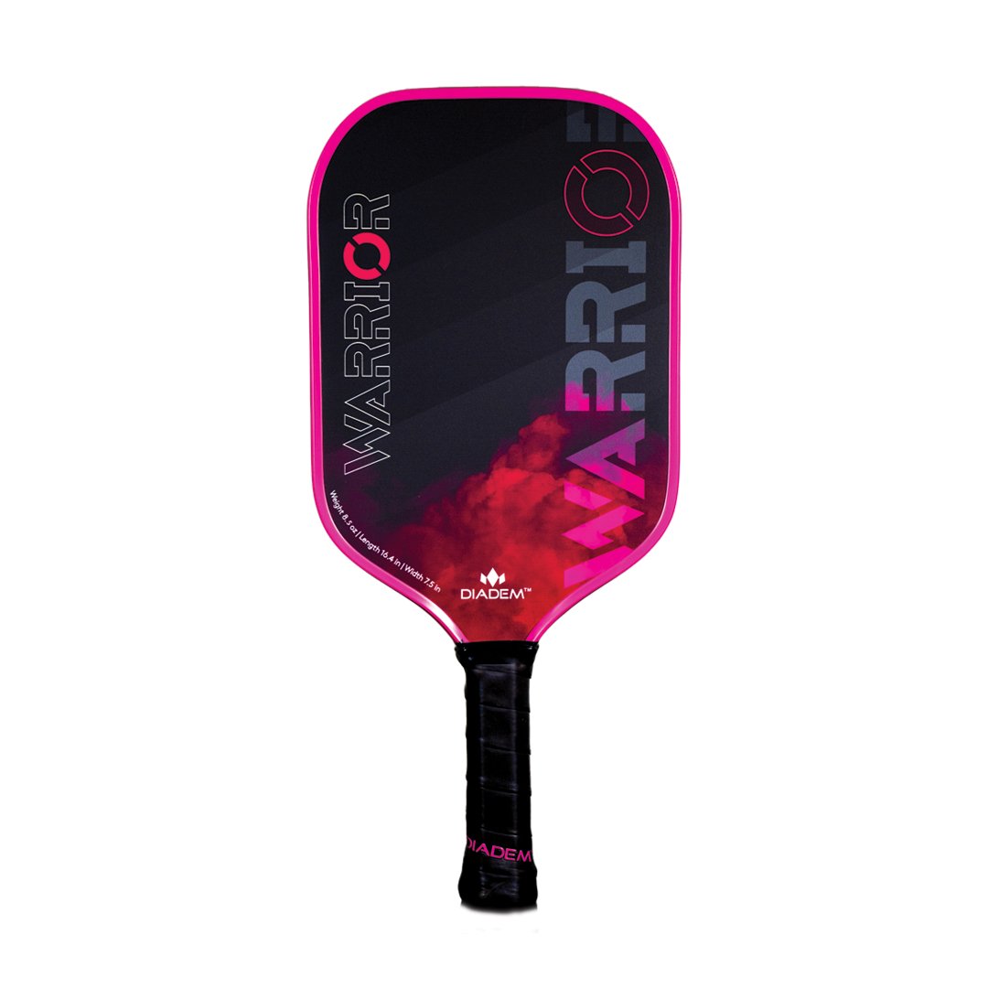 Diadem WARRIOR Pickleball Paddle - Premium Carbon Fiber Surface for Power & Control - USAPA Approved for Tournament Play - Perfect for Indoor & Outdoor Pickleball Games