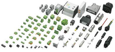 3047167 Straight Polyamide Gray Connector Accessories Partition Plate - 100 Pack for Electrical Wiring and Cable Management